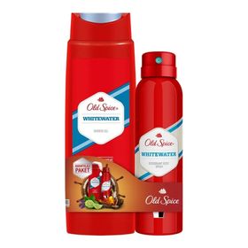 Old Spice 250 ml Whitewater Erkek Duş Jeli + 150 ml Erkek Deodorant Sprey