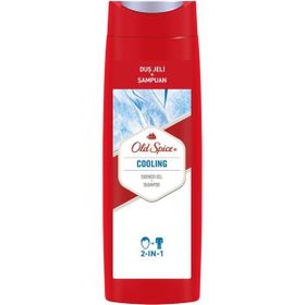Old Spice 400 ml 2 si 1 Arada Cooling Duş Jeli ve Şampuan