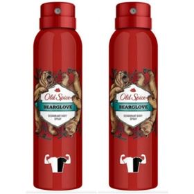 Old Spice Bearglove 2x150 ml Sprey Deodorant