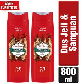 Old Spice Bearglove 2x400 ml Duş Jeli