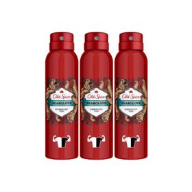 Old Spice Bearglove 3x150 ml Sprey Deodorant