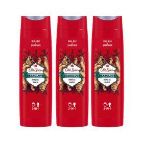 Old Spice Bearglove 3x400 ml Duş Jeli