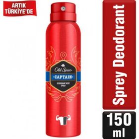 Old Spice Captain 150 ml Sprey Deodorant