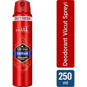 Old Spice Captain 250 ml Vücut Erkek Sprey Deodorant