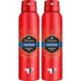 Old Spice Captain 2x150 ml Sprey Deodorant