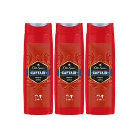 Old Spice Captain 3x400 ml Duş Jeli