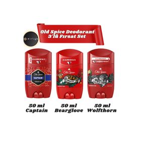 Old Spice Captain 3x50 ml Stick Deodorant