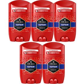 Old Spice Captain 5x50 ml Stick Deodorant