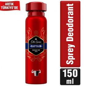 Old Spice Captain 6x150 ml Sprey Deodorant