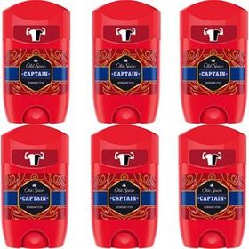 Old Spice Captain 6x50 ml Stick Deodorant