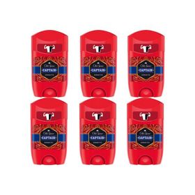 Old Spice Captain 6x50 ml Stick Deodorant