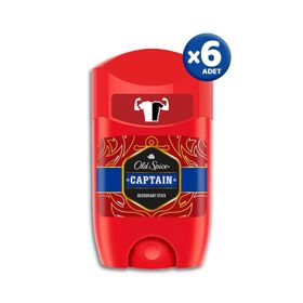 Old Spice Captain 6x50 ml Stick Deodorant