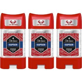 Old Spice Captain Clear 3x70 ml Erkek Jel Stick Deodorant
