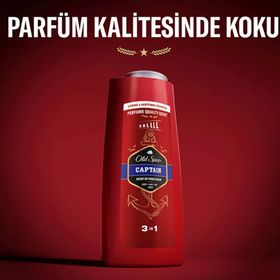 Old Spice Captain XL 675 ml 3in1 Saç Yüz ve Vücut Yıkama Şampuanı