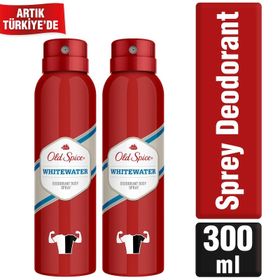 Old Spice Whitewater 2x150 ML Sprey Deodorant