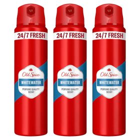 Old Spice Whitewater 3x150 ml Sprey Deodorant