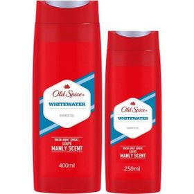 Old Spice Whitewater 400 ml + 250 ml Erkek İçin Duş Jeli