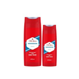 Old Spice Whitewater 400 ml + 250 ml Erkek İçin Duş Jeli