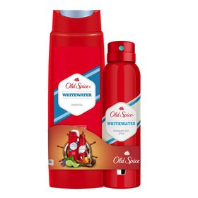 Old Spice Whitewater 400 ml + 250 ml Erkek İçin Duş Jeli