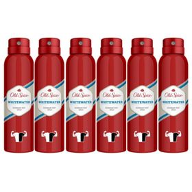 Old Spice Whitewater 6x150 ml Sprey Deodorant