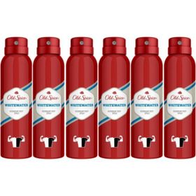 Old Spice Whitewater 6x150 ml Sprey Deodorant