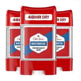 Old Spice Whitewater Clear 3x70 ML Jel Deodorant