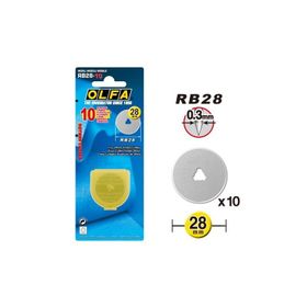 Olfa 200029 Rb28-10 Yuvarlak 10'lu Maket Bıçağı Yedeği