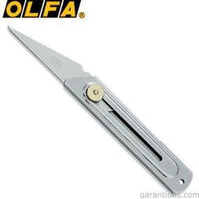 Olfa CK-2 Paslanmaz Gövde Ahşap İşçiliğine Özel Maket Bıçağı