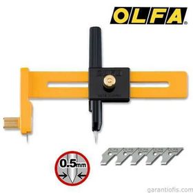 Olfa CMP-1 5 Bıçak Yedekli Daire Kesici Bıçaklar