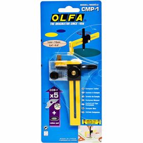 Olfa CMP-1 5 Bıçak Yedekli Daire Kesici Bıçaklar