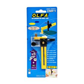 Olfa CMP-1 5 Bıçak Yedekli Daire Kesici Bıçaklar