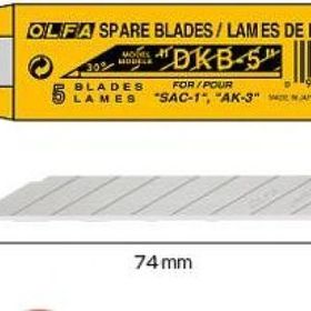 Olfa DKB-5 5'li Maket Bıçağı Yedeği