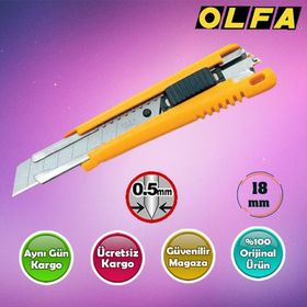 Olfa Exl Metal Ağızlı Geniş Maket Bıçağı