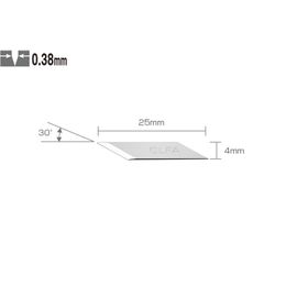 Olfa KB-5/30 30'lu Tüp Kretuar Bıçağı Yedeği