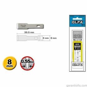 Olfa KB4-F/5 5'li Maket Bıçağı Yedeği