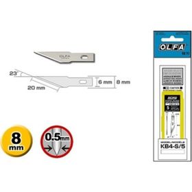 Olfa KB4-S/5 5'li Maket Bıçağı Yedeği