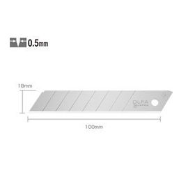 Olfa LB-10 10'lu Standart Geniş Maket Bıçağı Yedeği