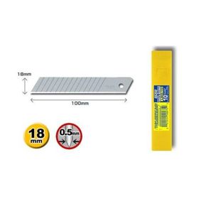 Olfa LB 10 10'lu Tüp Geniş Maket Bıçağı Yedeği