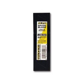 Olfa LBB-50 50'li Extra Keskinleştirilmiş Excel Black Serisi Maket Bıçağı Yedeği