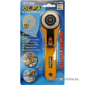 Olfa RTY-2/G 45 mm Çaplı Orta Tasarım Rotary Yuvarlak Maket Bıçağı