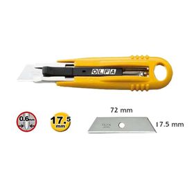 Olfa SK-4 Otomatik Kapanan Emniyetli Maket Bıçağı