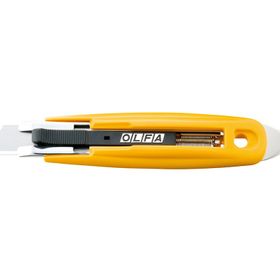 Olfa SK-9 Otomatik Geri Çekilebilir Bıçaklı Koli Açabilen Maket Bıçağı