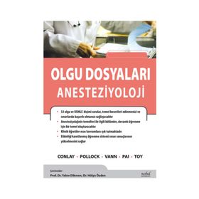 Olgu Dosyaları - Anesteziyoloji - Nobel Tıp Kitabevi