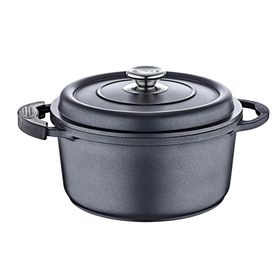 Olika PRE704 Palladium Premium 7 Parça Nayv Blue Tencere Seti
