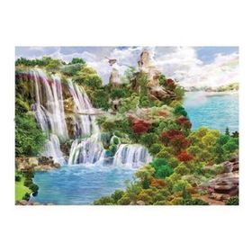 Olimpia 1000 Parça Şelale ve Güzel Manzara Puzzle