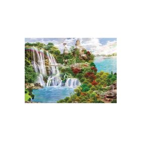 Olimpia 1000 Parça Şelale ve Güzel Manzara Puzzle