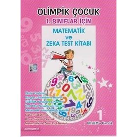 Olimpik Çocuk 1. Sınıflar İçin Bilsem - Kanguru - Olimpiyat Zeka Test Kitabı - kollektif