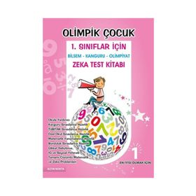 Olimpik Çocuk 1. Sınıflar İçin Bilsem - Kanguru - Olimpiyat Zeka Test Kitabı - kollektif