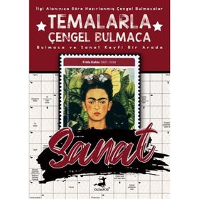 Olimpos Yayınları Sanat Temalarla Çengel Bulmaca