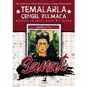 Olimpos Yayınları Sanat Temalarla Çengel Bulmaca